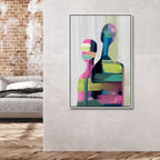 Contemporary Couple Abstract Art - Designity Art
