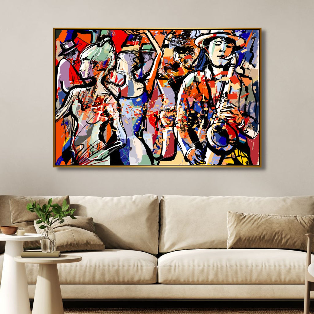 Dance Party Canvas Art - Designity Art