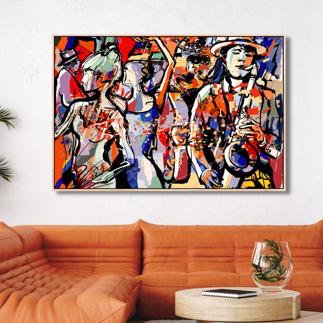 Dance Party Canvas Art - Designity Art