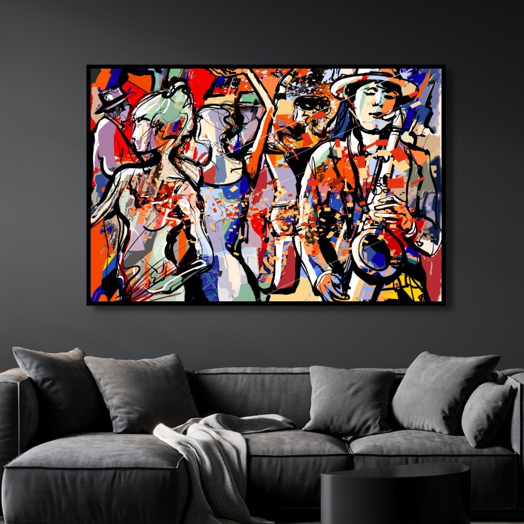 Dance Party Canvas Art - Designity Art