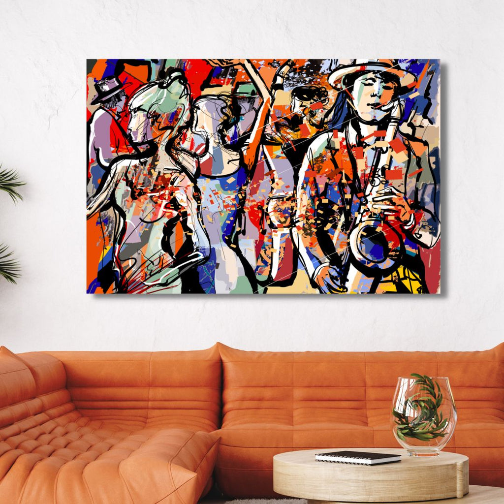 Dance Party Canvas Art - Designity Art