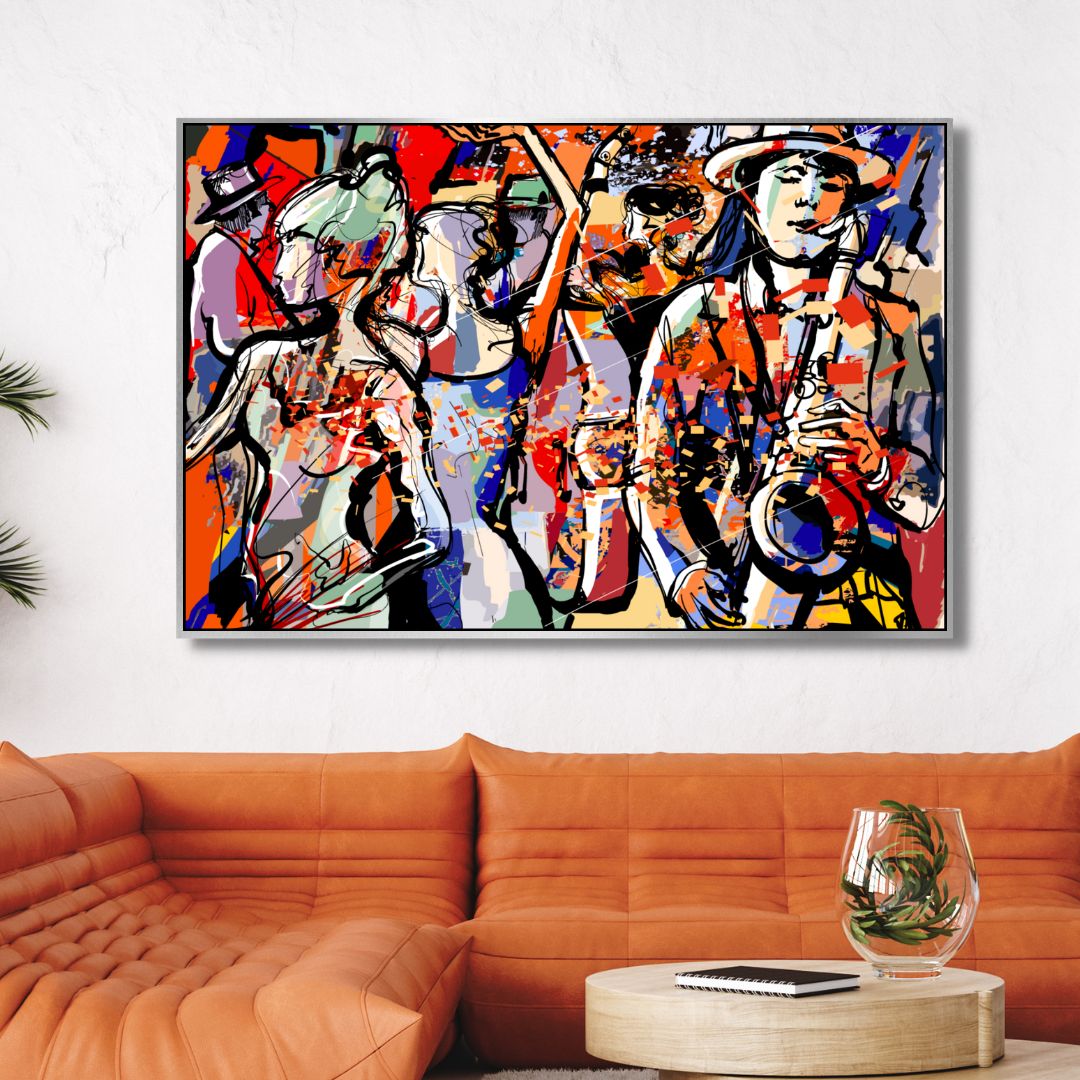 Dance Party Canvas Art - Designity Art