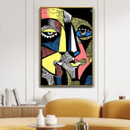 Linostyle Portraits Canvas Wall Art - Designity Art