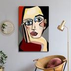 Lost in Thoughts Cubism Style Art - Designity Art