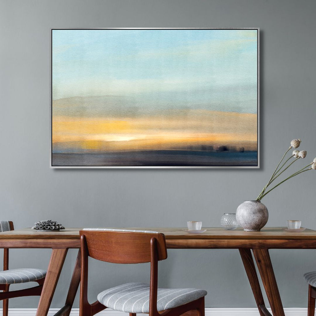 Minimalist Landscape Abstract Art - Designity Art