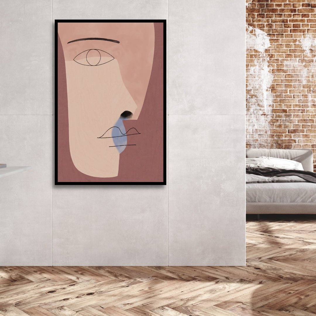 Minimalistic Figurative Abstract Art - Designity Art