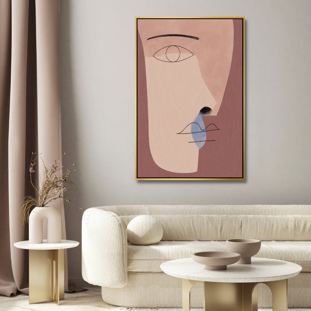 Minimalistic Figurative Abstract Art - Designity Art