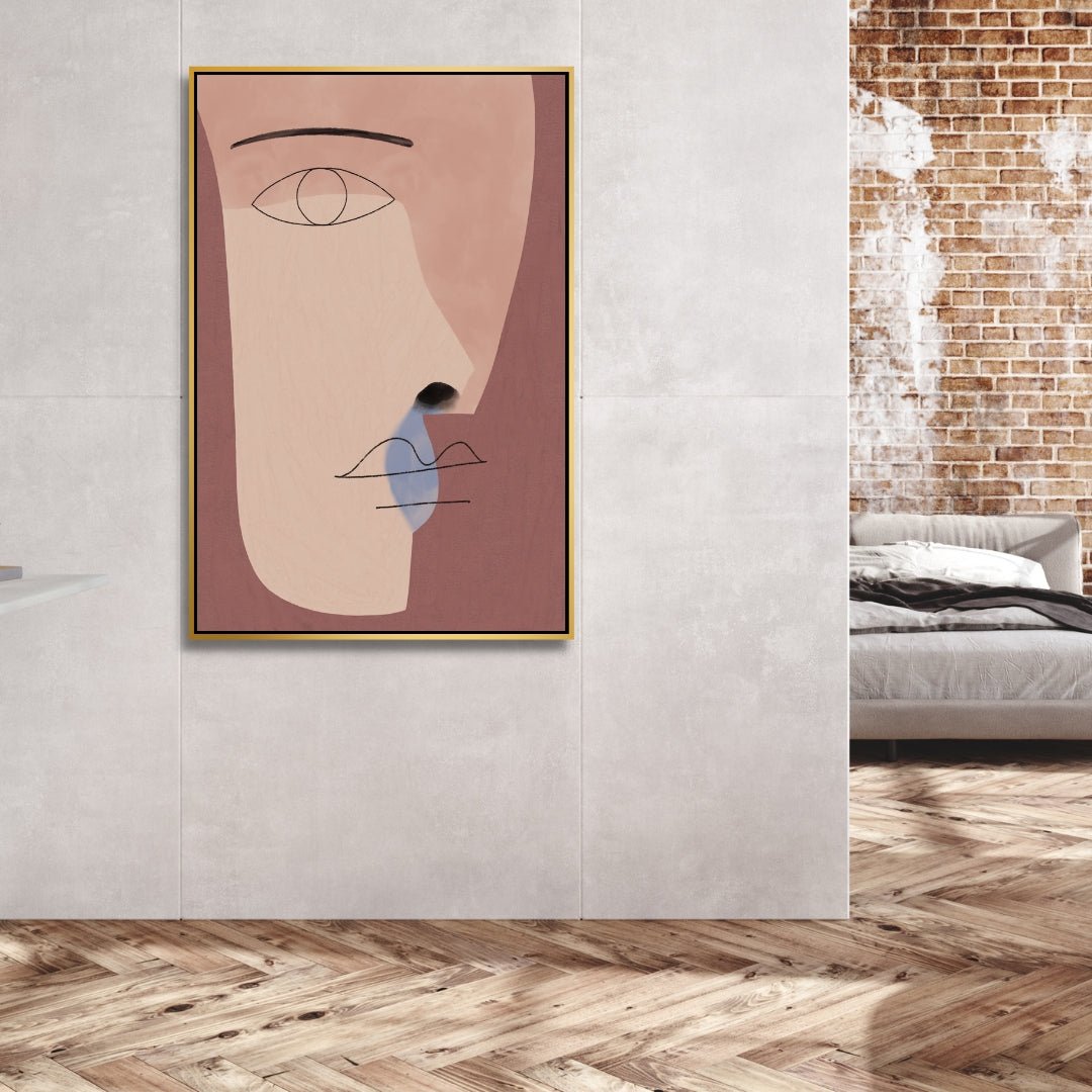 Minimalistic Figurative Abstract Art - Designity Art
