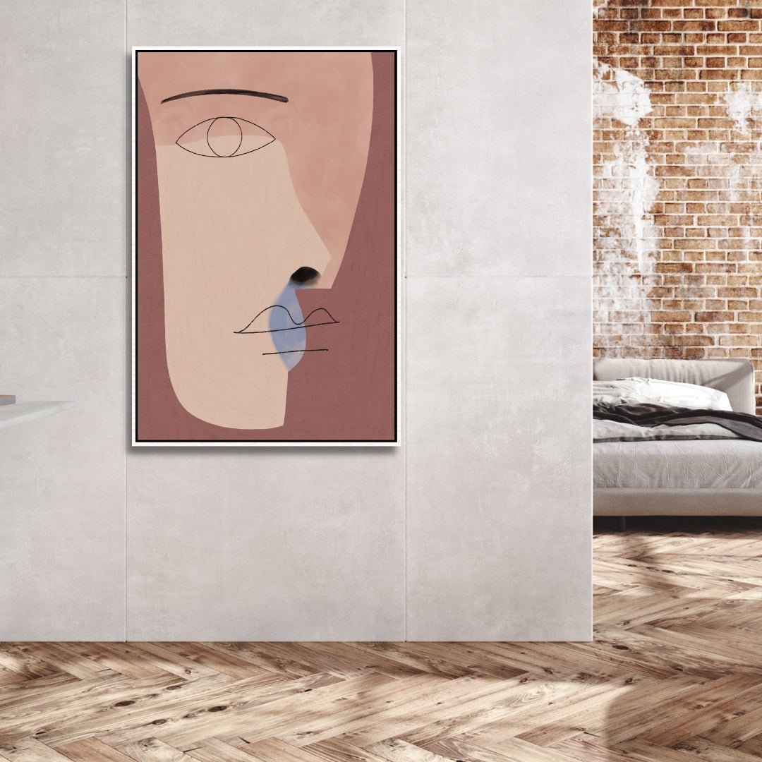 Minimalistic Figurative Abstract Art - Designity Art
