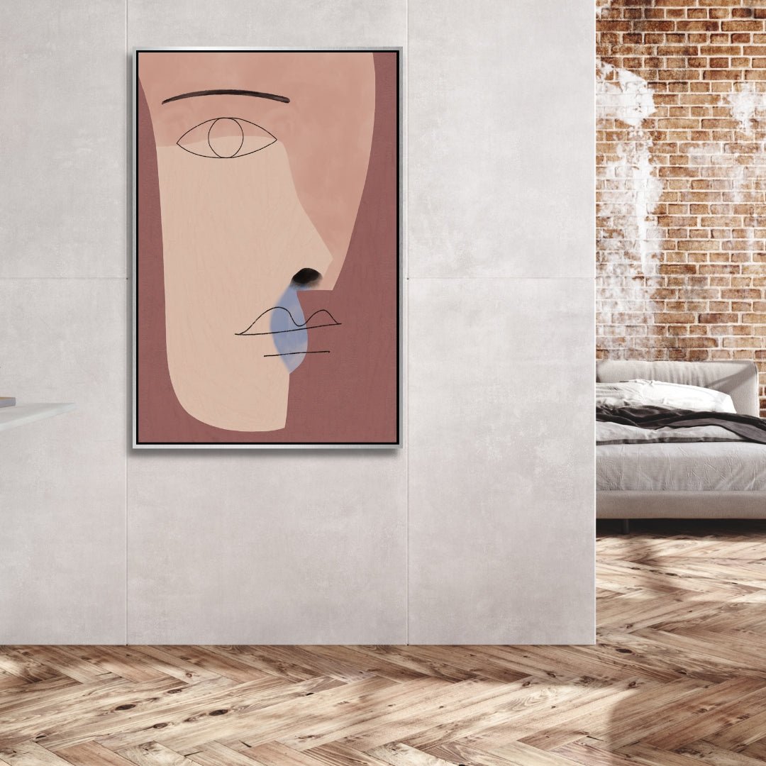 Minimalistic Figurative Abstract Art - Designity Art