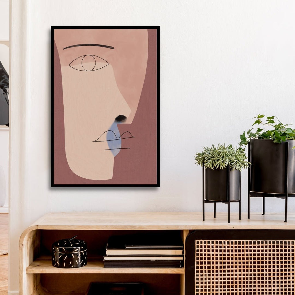 Minimalistic Figurative Abstract Art - Designity Art