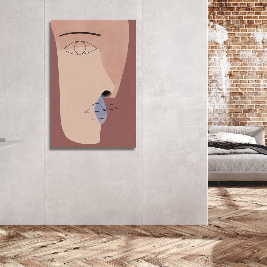 Minimalistic Figurative Abstract Art - Designity Art