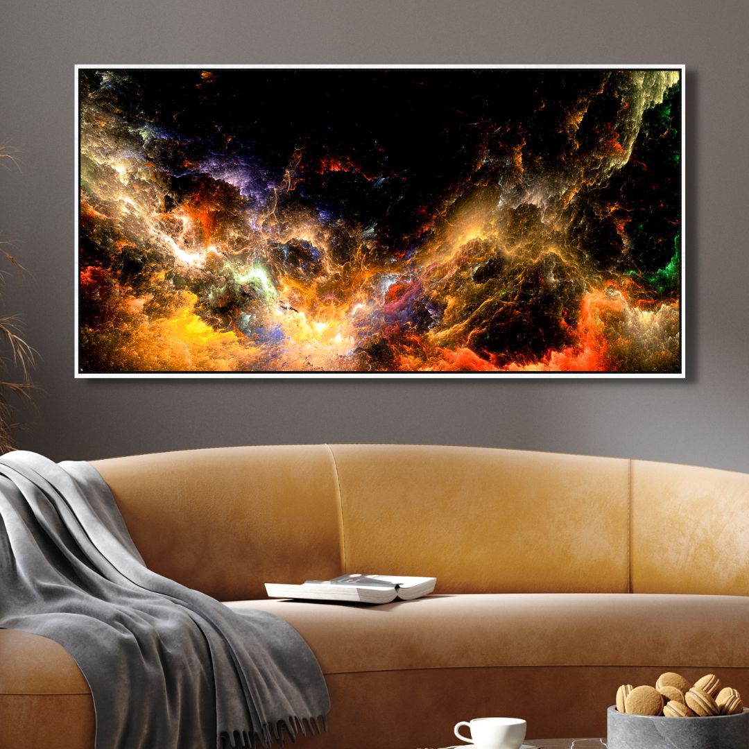Mystical Sky Abstract Canvas Art - Designity Art