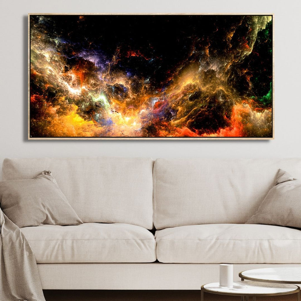 Mystical Sky Abstract Canvas Art - Designity Art