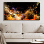 Mystical Sky Abstract Canvas Art - Designity Art