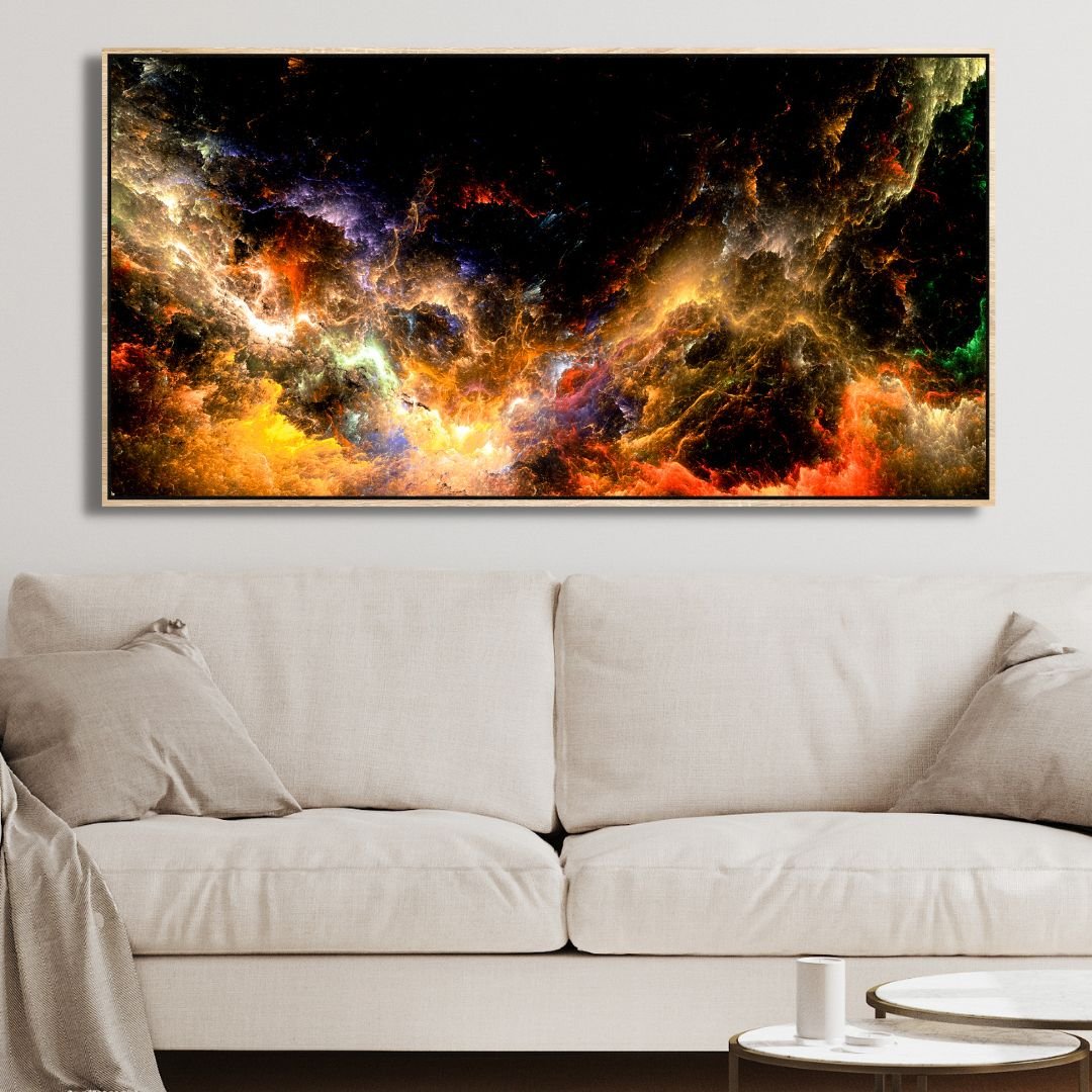 Mystical Sky Abstract Canvas Art - Designity Art