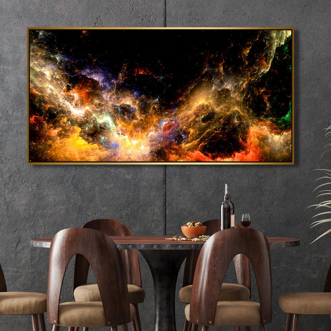 Mystical Sky Abstract Canvas Art - Designity Art