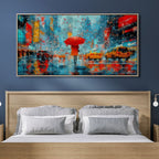 New York City Rainy Day Abstract Art - Designity Art