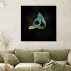 Persian Calligraphy/Typography Abstract Canvas Art - Designity Art