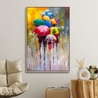 Rainy Day Abstract Art - Designity Art
