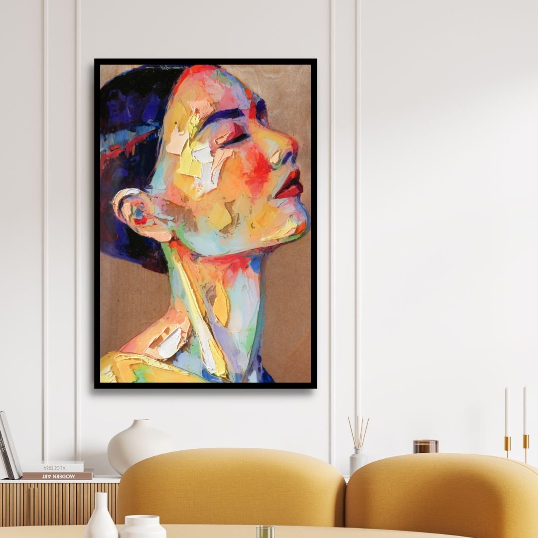 Woman Portrait Canvas Art - Designity Art