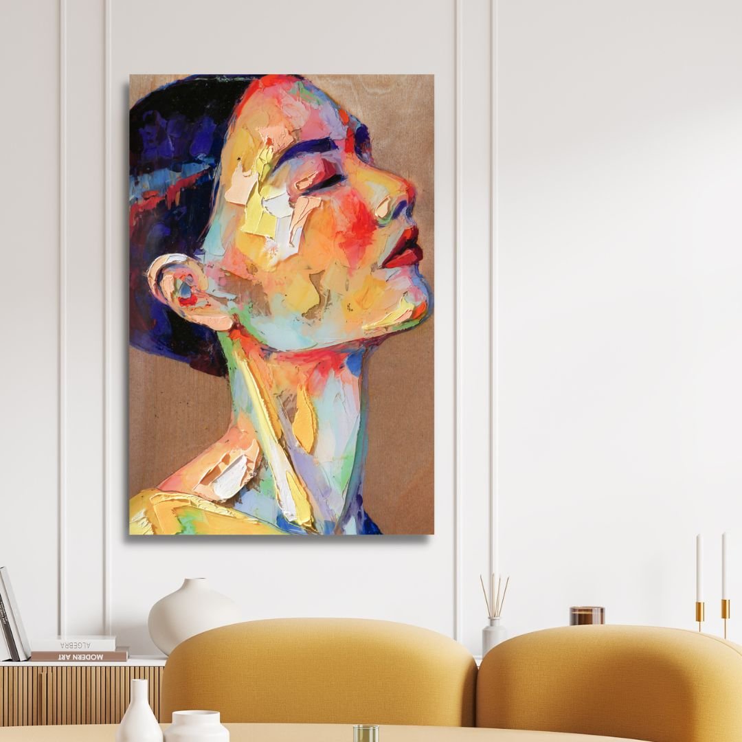 Woman Portrait Canvas Art - Designity Art