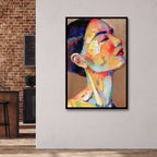 Woman Portrait Canvas Art - Designity Art