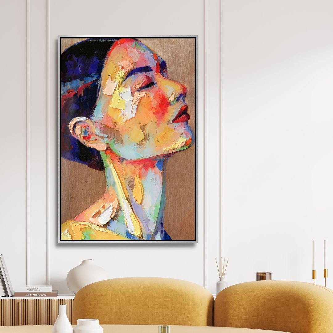 Woman Portrait Canvas Art - Designity Art
